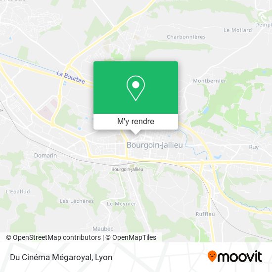 Du Cinéma Mégaroyal plan