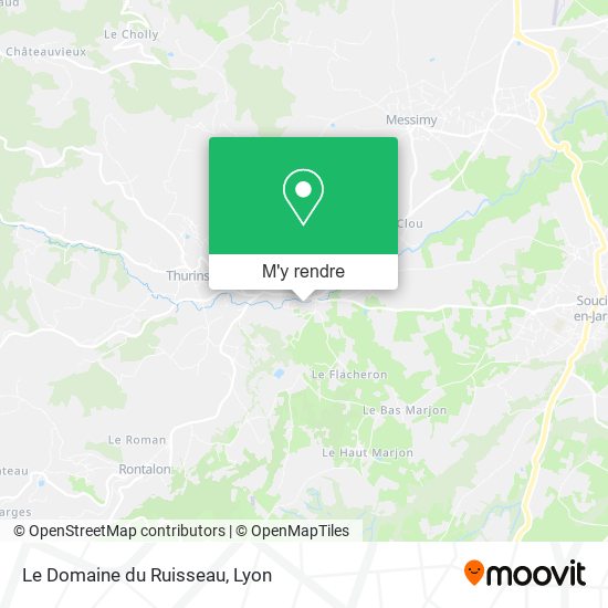 Le Domaine du Ruisseau plan