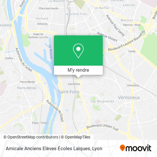 Amicale Anciens Elèves Écoles Laïques plan
