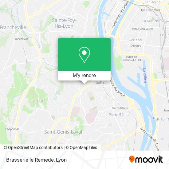 Brasserie le Remede plan