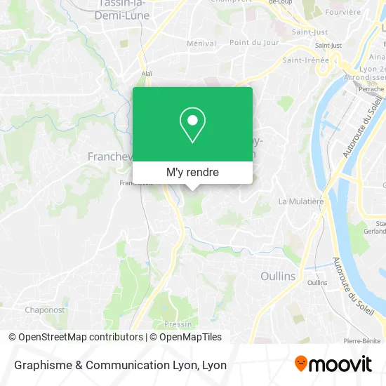 Graphisme & Communication Lyon plan