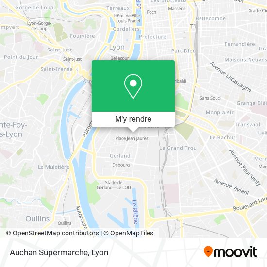 Auchan Supermarche plan