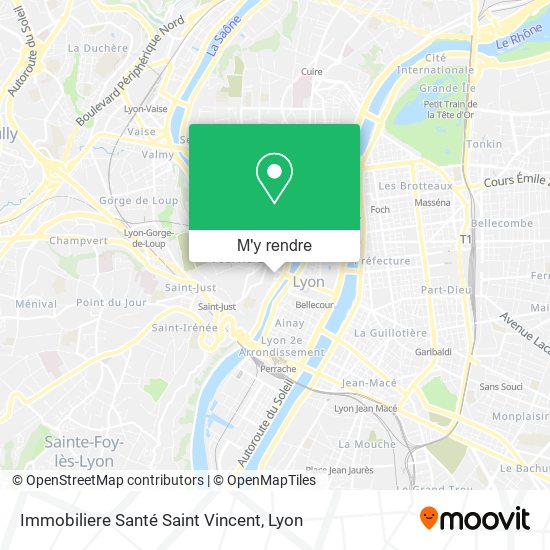 Immobiliere Santé Saint Vincent plan