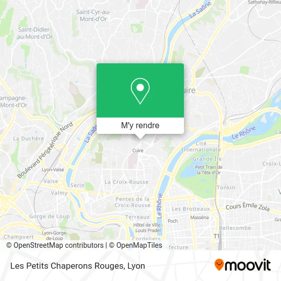 Les Petits Chaperons Rouges plan