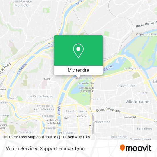 Veolia Services Support France plan