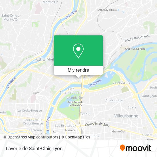 Laverie de Saint-Clair plan