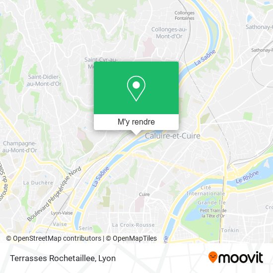 Terrasses Rochetaillee plan