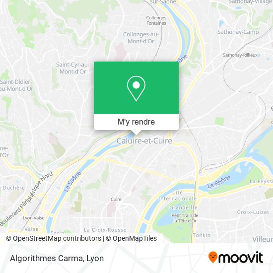 Algorithmes Carma plan