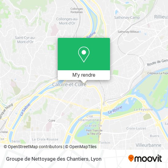 Groupe de Nettoyage des Chantiers plan