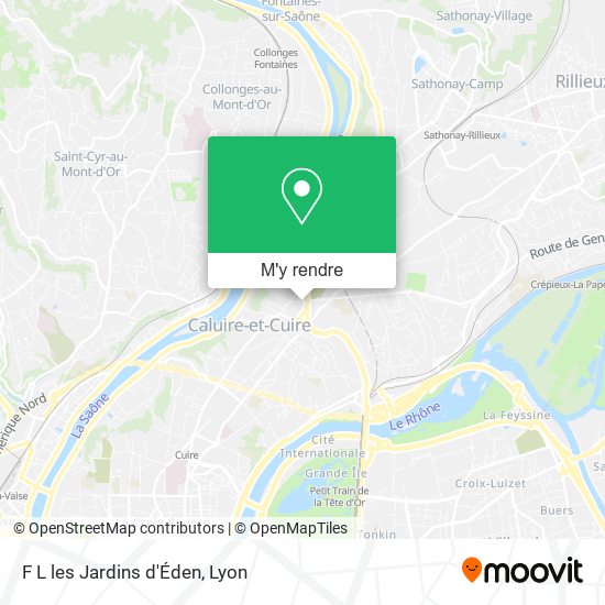 F L les Jardins d'Éden plan
