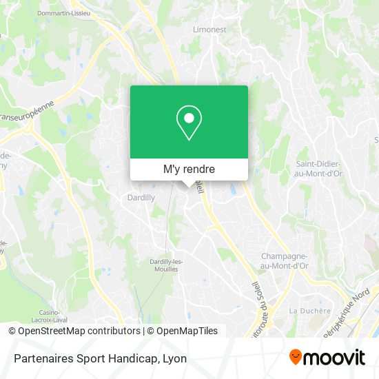 Partenaires Sport Handicap plan