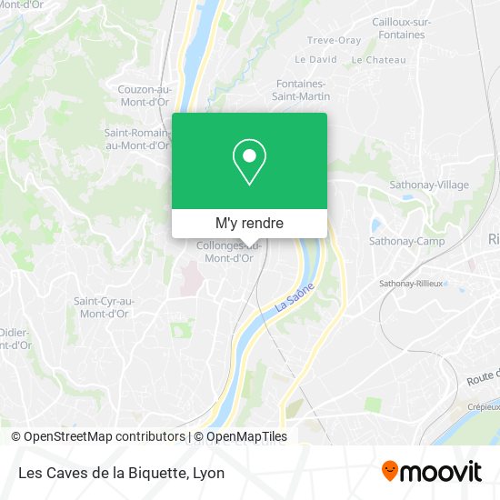 Les Caves de la Biquette plan