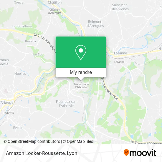 Amazon Locker-Roussette plan