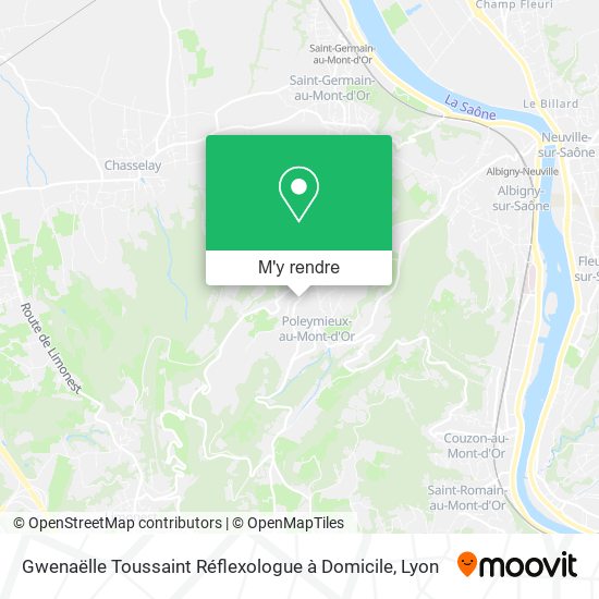 Gwenaëlle Toussaint Réflexologue à Domicile plan