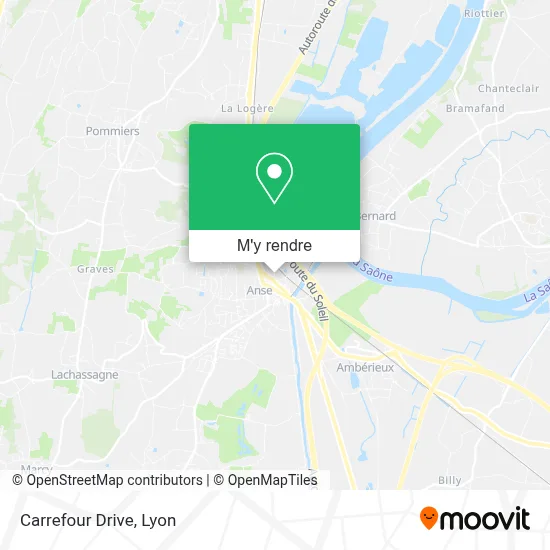 Carrefour Drive plan