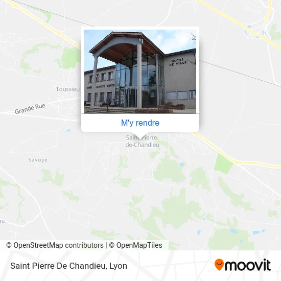 Saint Pierre De Chandieu plan