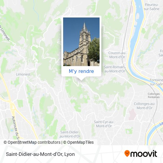 Saint-Didier-au-Mont-d'Or plan