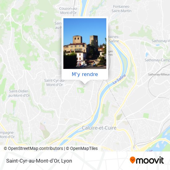 Saint-Cyr-au-Mont-d'Or plan