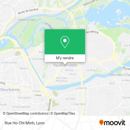 Rue Ho Chi Minh plan