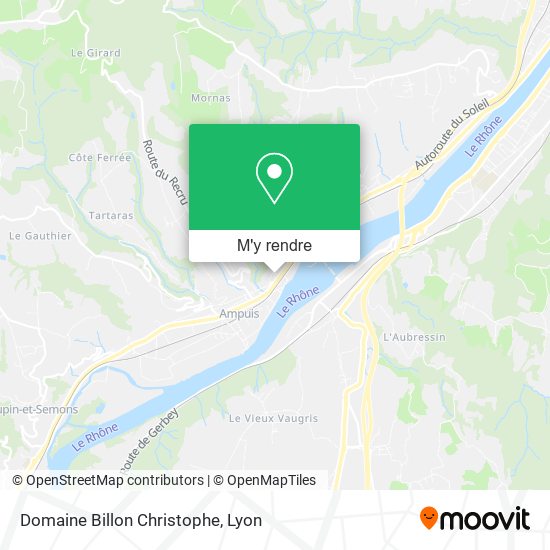 Domaine Billon Christophe plan