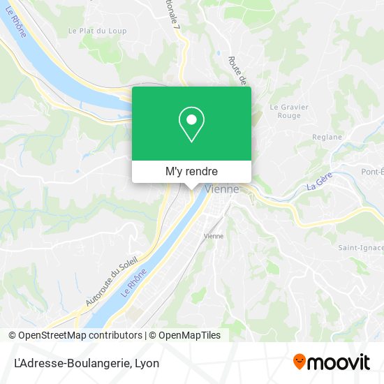 L'Adresse-Boulangerie plan