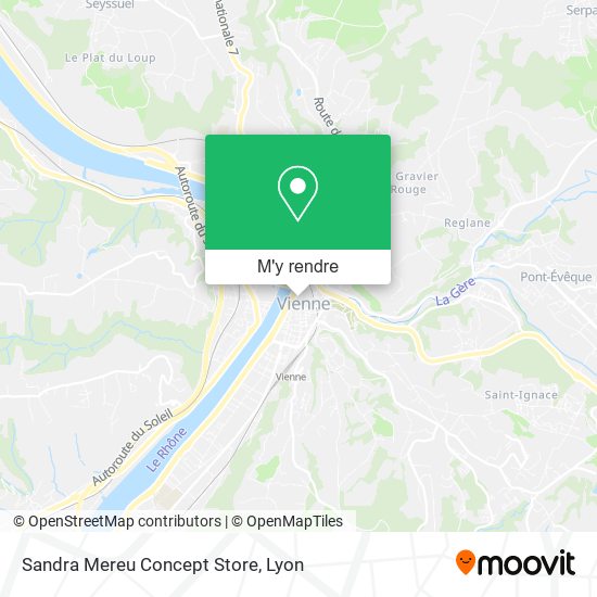 Sandra Mereu Concept Store plan