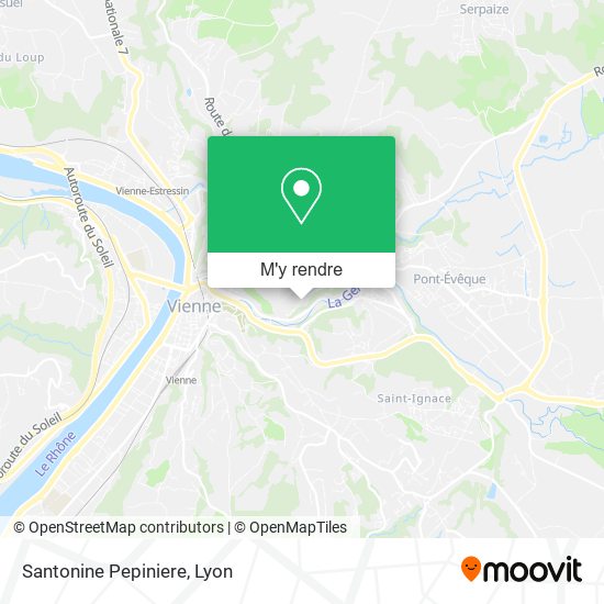 Santonine Pepiniere plan