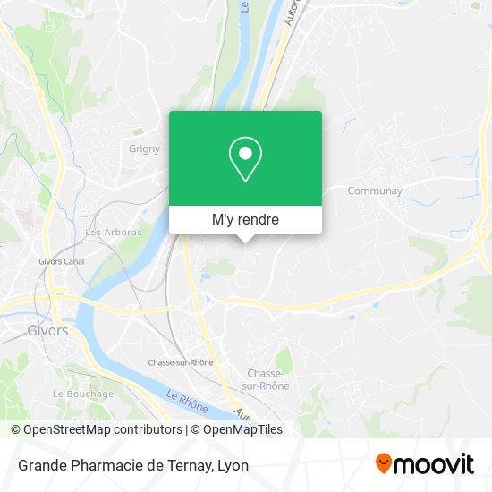 Grande Pharmacie de Ternay plan