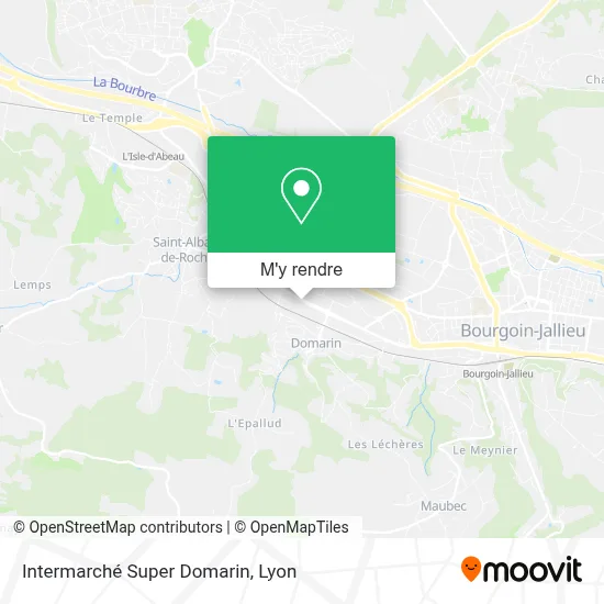 Intermarché Super Domarin plan
