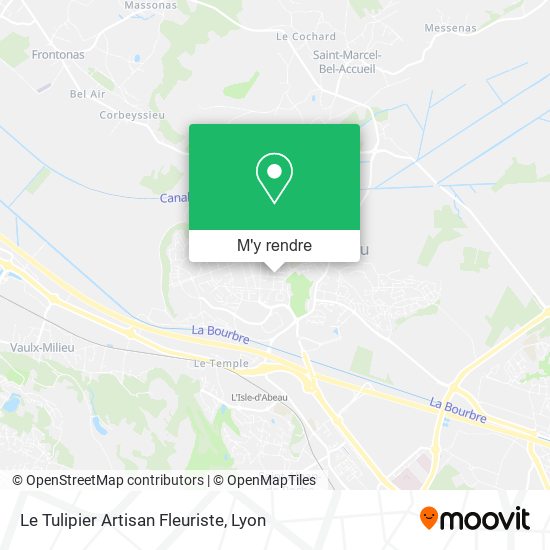 Le Tulipier Artisan Fleuriste plan