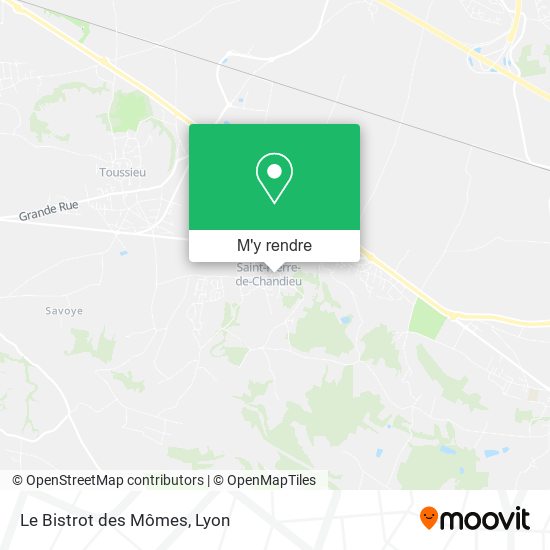 Le Bistrot des Mômes plan