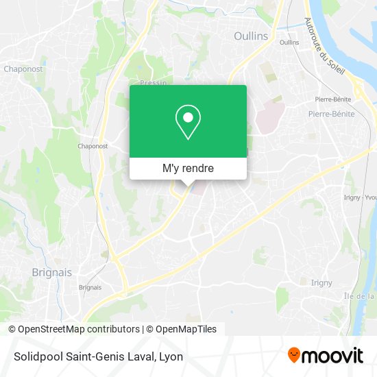 Solidpool Saint-Genis Laval plan