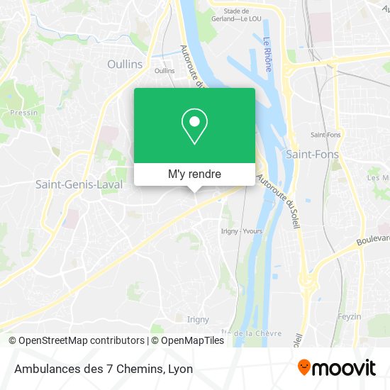 Ambulances des 7 Chemins plan