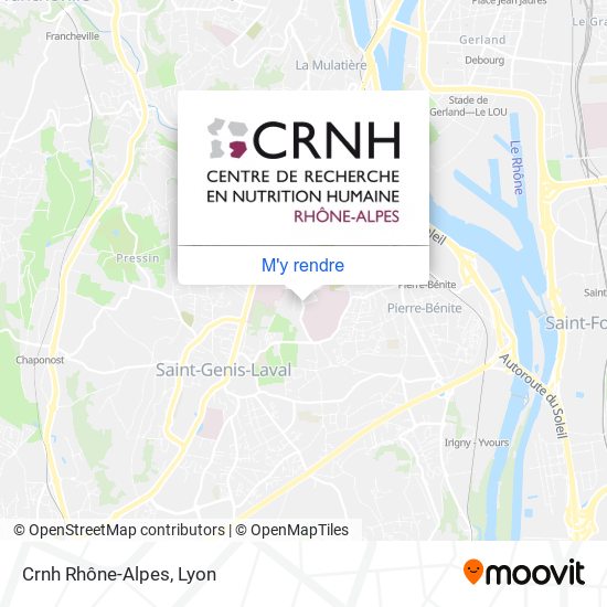 Crnh Rhône-Alpes plan