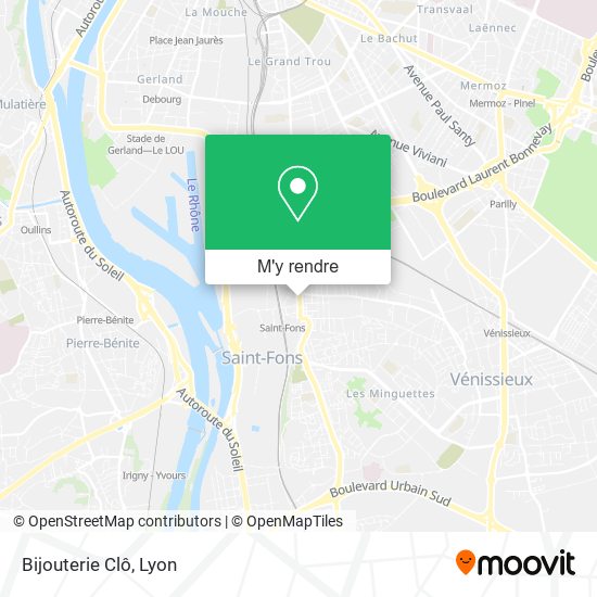 Bijouterie Clô plan