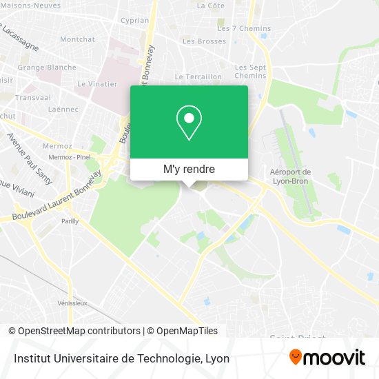 Institut Universitaire de Technologie plan