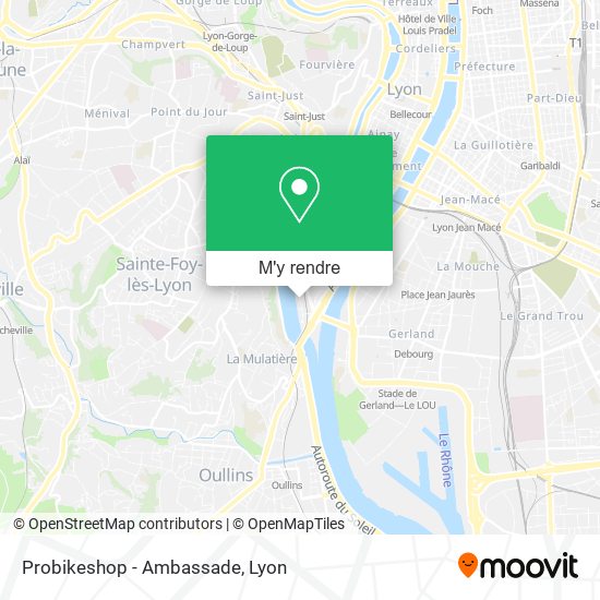 Probikeshop - Ambassade plan