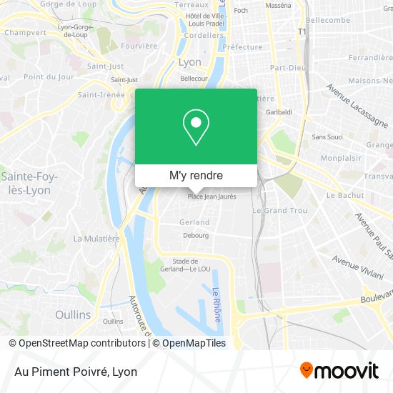Au Piment Poivré plan
