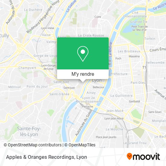 Apples & Oranges Recordings plan