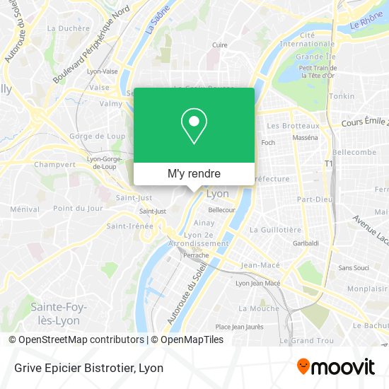 Grive Epicier Bistrotier plan