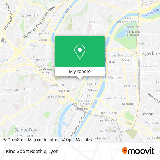 Kiné Sport Réathlé plan