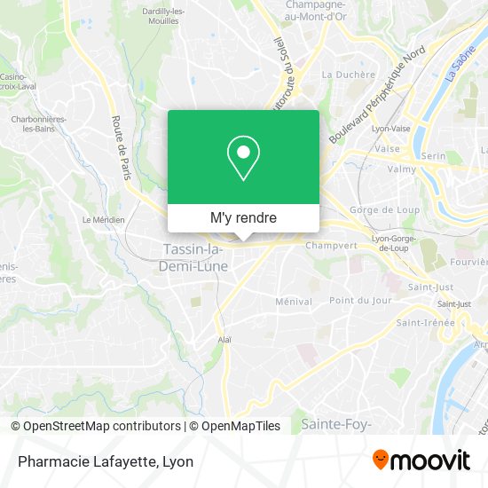 Pharmacie Lafayette plan