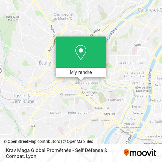 Krav Maga Global Prométhée - Self Défense & Combat plan