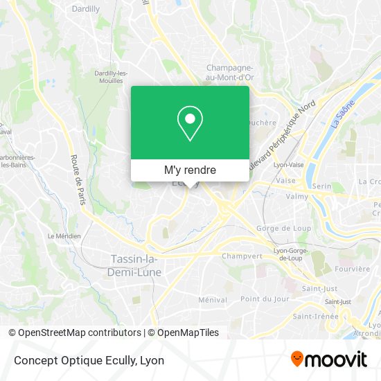 Concept Optique Ecully plan