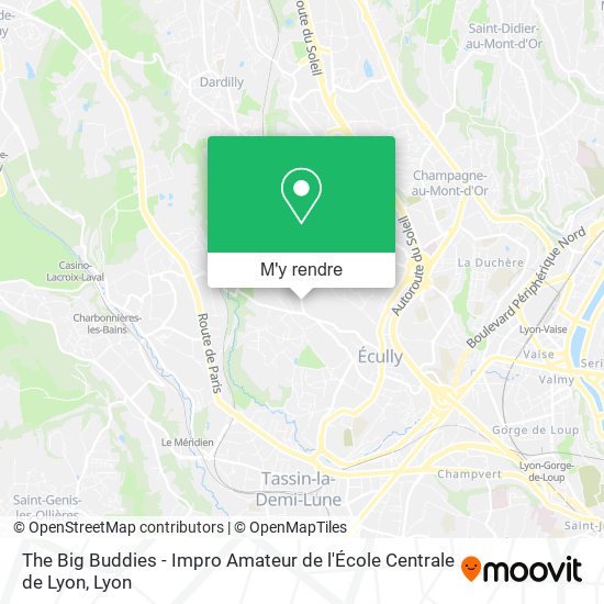 The Big Buddies - Impro Amateur de l'École Centrale de Lyon plan