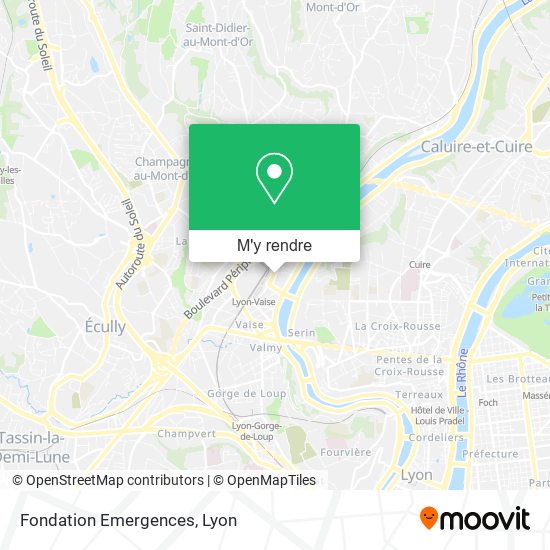 Fondation Emergences plan