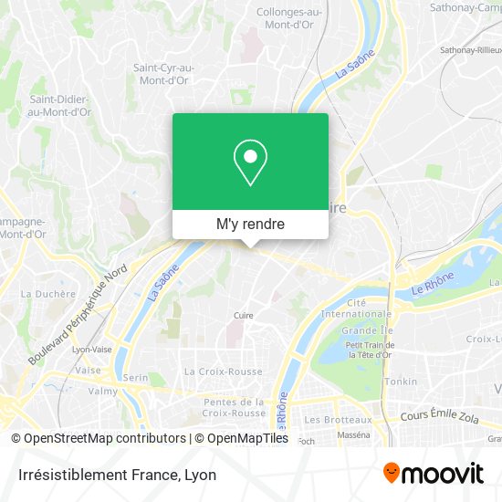 Irrésistiblement France plan