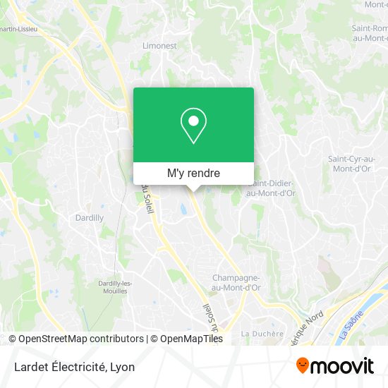 Lardet Électricité plan