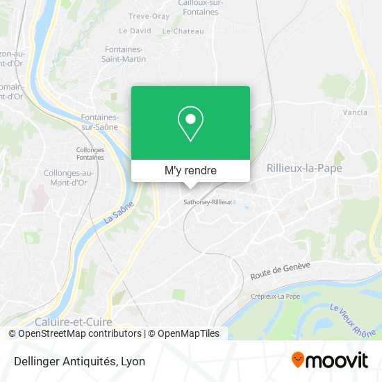 Dellinger Antiquités plan