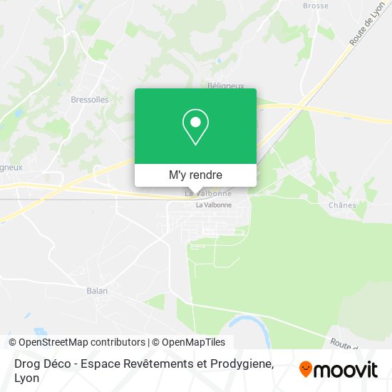 Drog Déco - Espace Revêtements et Prodygiene plan